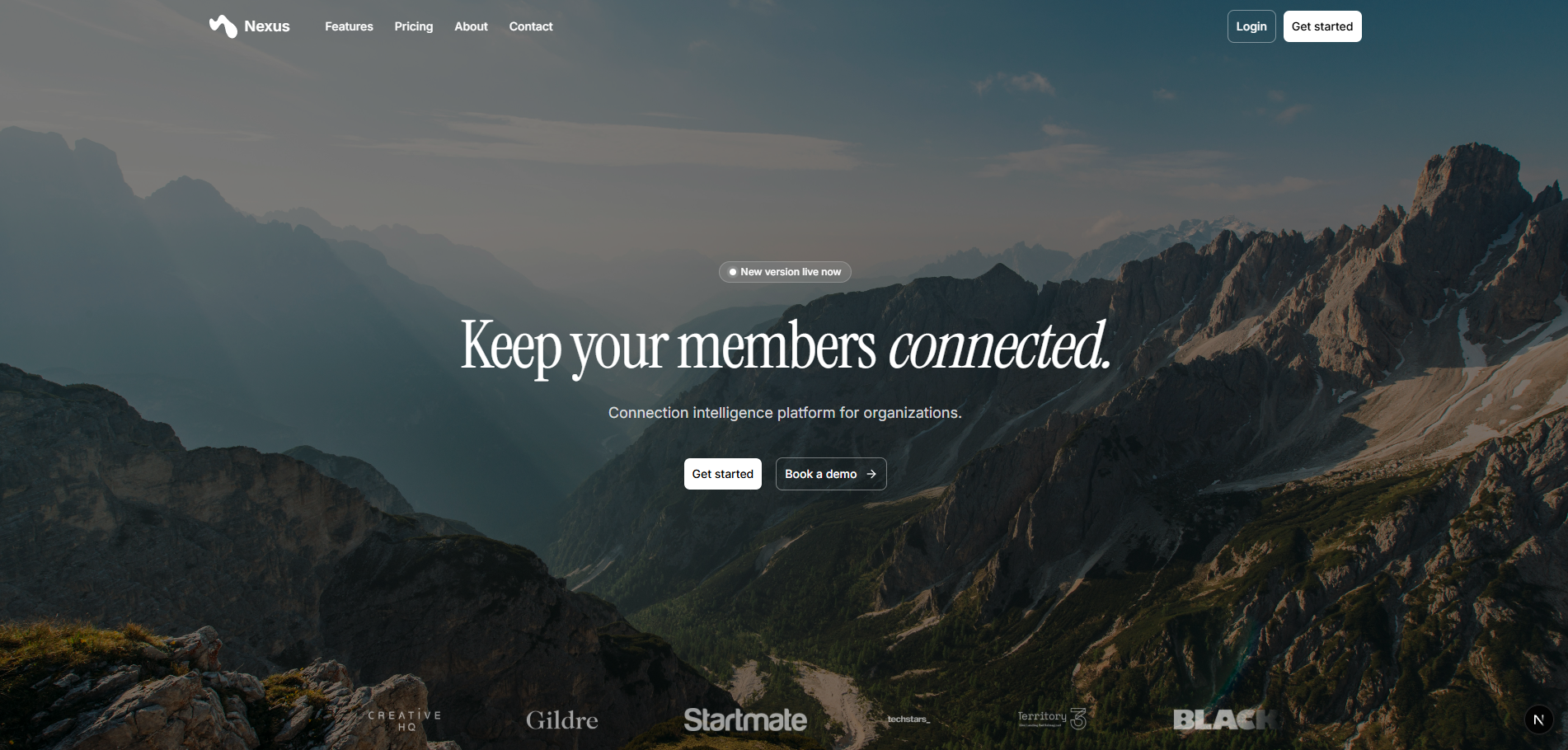 Redesigned marketing site